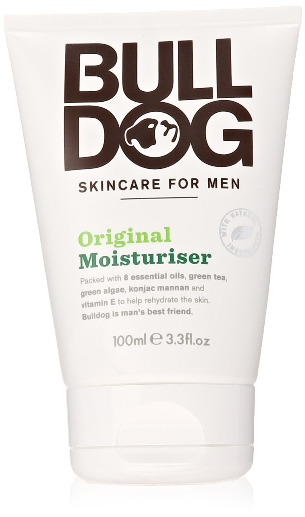 Bulldog Natural Skincare, Original Moisturizer, 3.3 oz., Pack of 2