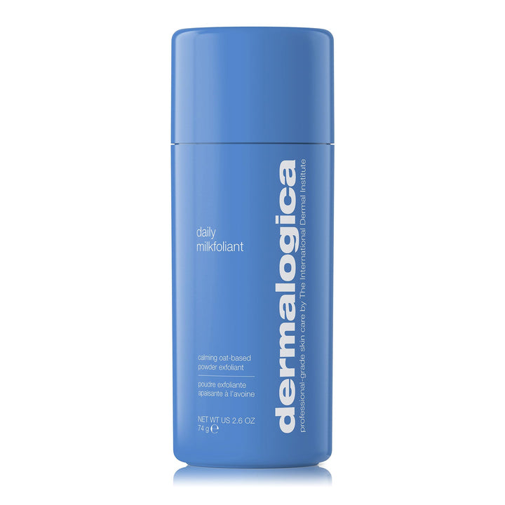 Dermalogica Daily Milkfoliant, Face Exfoliator, Powder Scrub Exfoliant with AHA and BHA - Calming, Polishing and Hydrating Skin, Oat-Based, Vegan Product, 2.6 fl oz