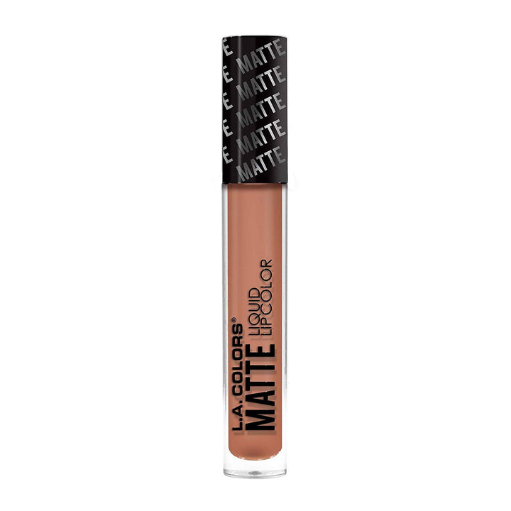 L.A. Colors Matte Liquid Lip Color, Cuddles Peach, 3.9g