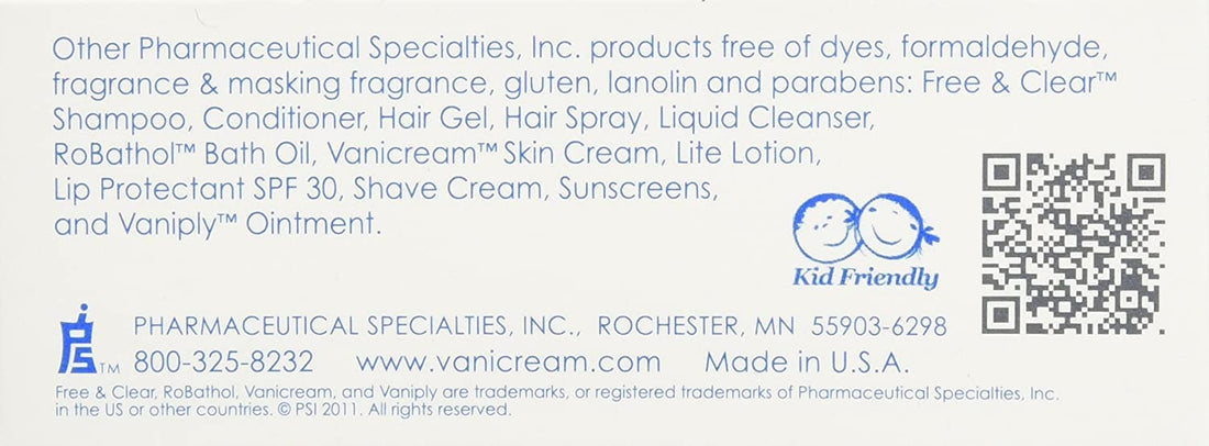 Vanicream Cleansing Bar for Sensitive Skin 3.90 oz (Pack of 7)