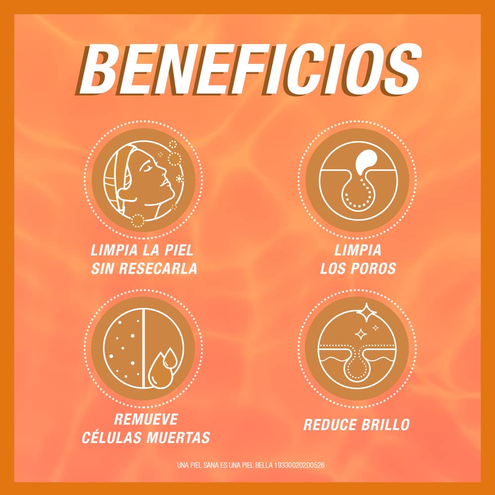 Neutrogena Deep Clean Daily Facial Cleanser with Beta Hydroxy Acid for Normal to Oily Skin, Alcohol-Free, Oil-Free & Non-Comedogenic, 6.7 fl. oz