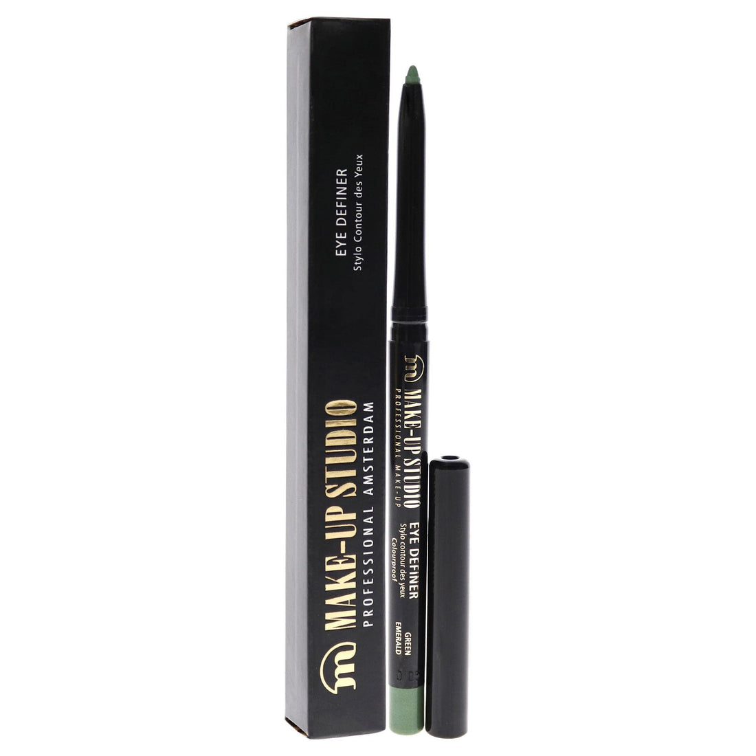 Make-Up Studio Professional Make-Up Eye Definer - Make Your Eye Look Even More Powerful - Perfect For A Smokey Eye - Matte And Metallic Finishes - Long-Lasting Effect - Turquoise - 0.04 Oz