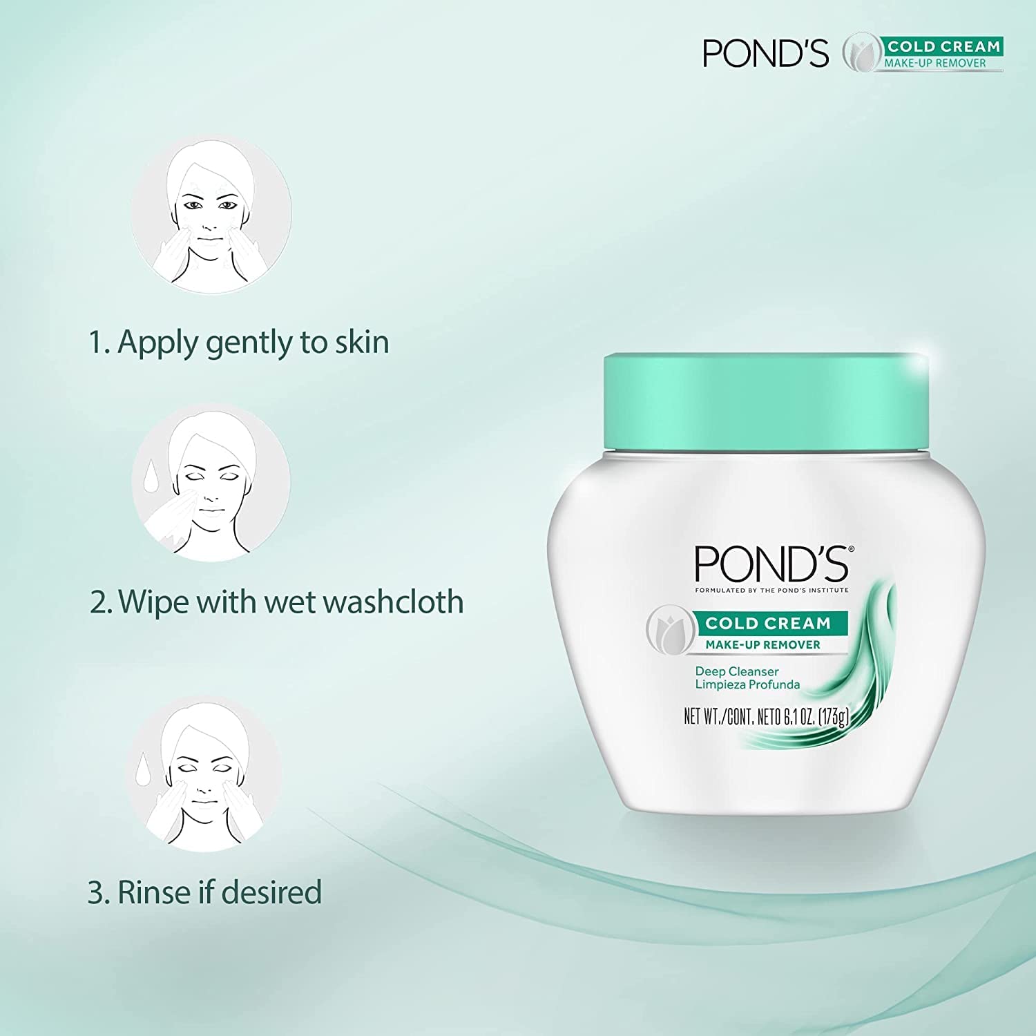 Pond'S Cold Cream Cleanser 9.5oz Jar (2 Pack)