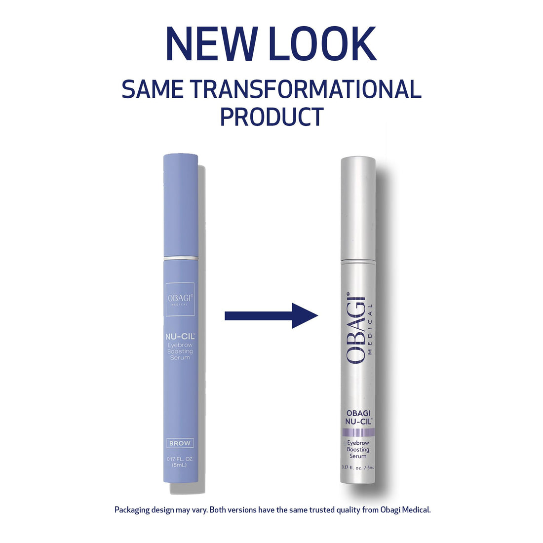 Obagi Nu-Cil Eyebrow Boosting Serum - Eyebrow Growth Serum with Hyaluronic Acid - Eyebrow Serum for Thin, Patchy & Over-Tweezed Eyebrows - Fast Absorbing - 6ml