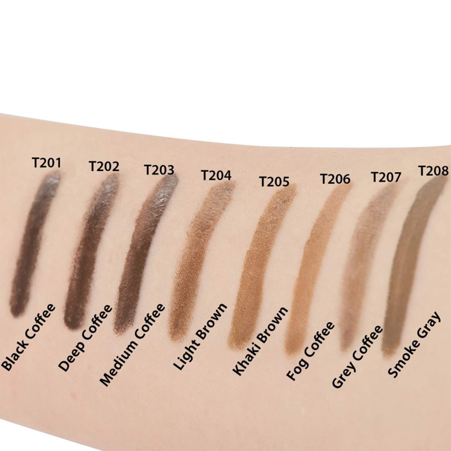 CHUSE T203, 12ml, Medium Coffee, Passed SGS,DermaTest Top Micro Pigment Cosmetic Color Permanent Makeup Tattoo Ink