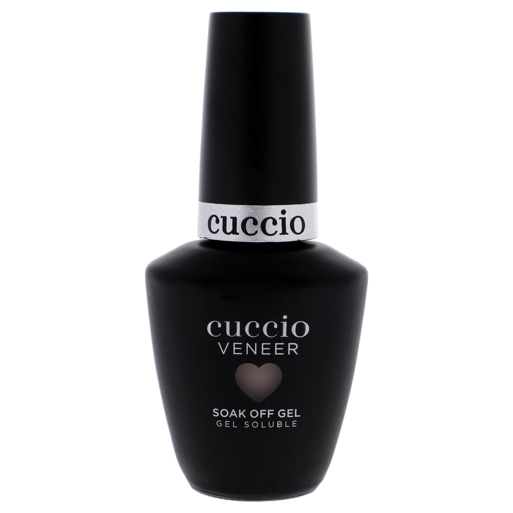 Cuccio - Veneer Gel Nail Polish - Prima Ballerinas Blush - Soak Off Lacquer for Manicures & Pedicures, Full Coverage - Long Lasting, High Shine - Cruelty, Gluten, Formaldehyde & Toluene Free - 0.43 oz