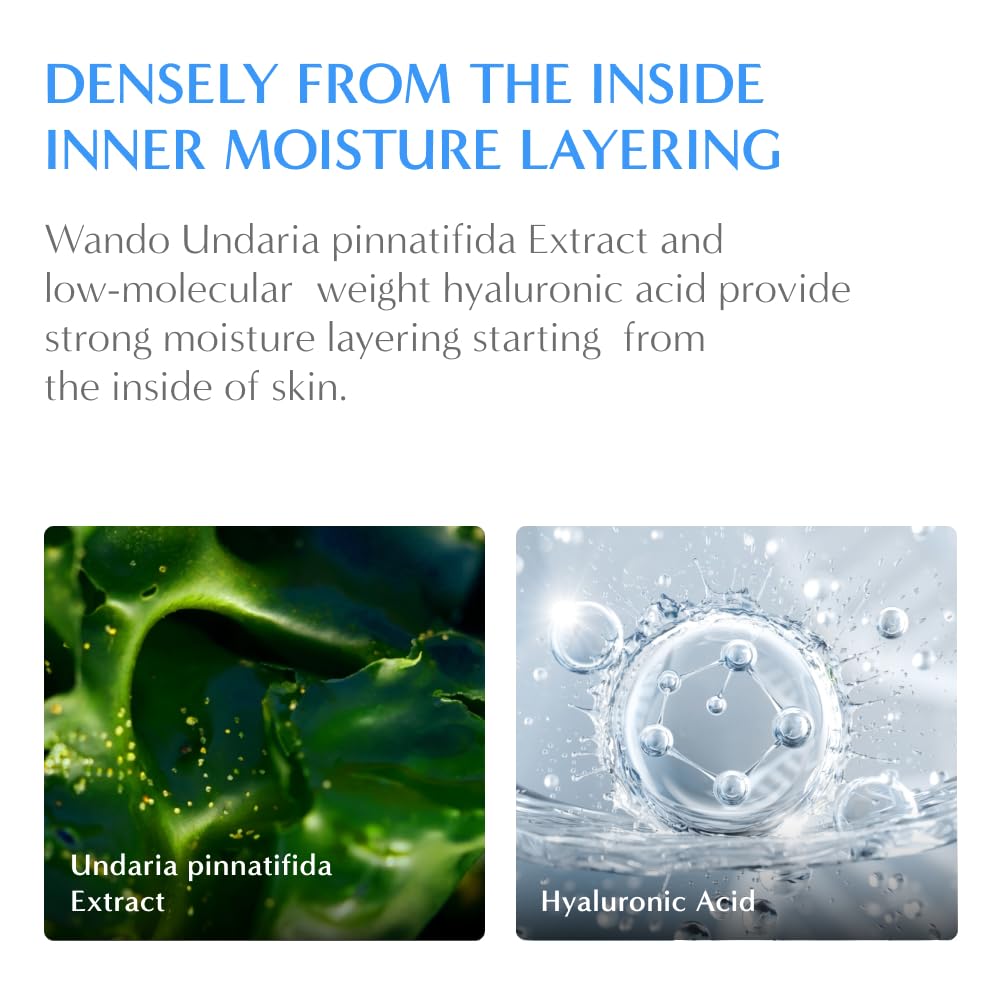 RATAPLAN Donghae Deep Moisturizing Cream, Deep Sea water, For Dry Skin, Ceramide, Hyaluronic Acid, Strengthen Skin Barrier, Korean Skincare 1.69 fl oz