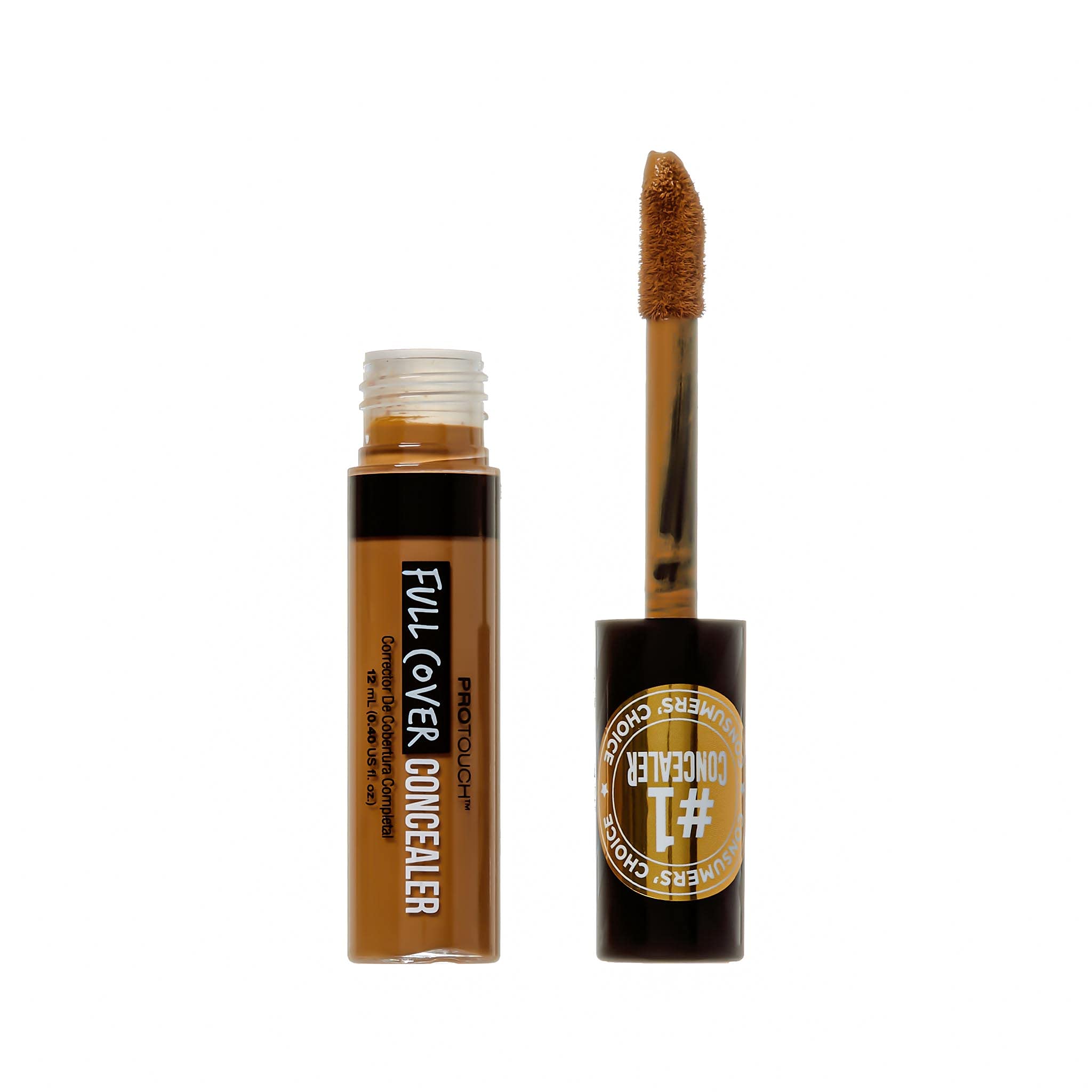 Kiss New York Professional ProTouch Full Cover Concealer 12mL (0.40 US fl. oz.) - (Cappuccino)