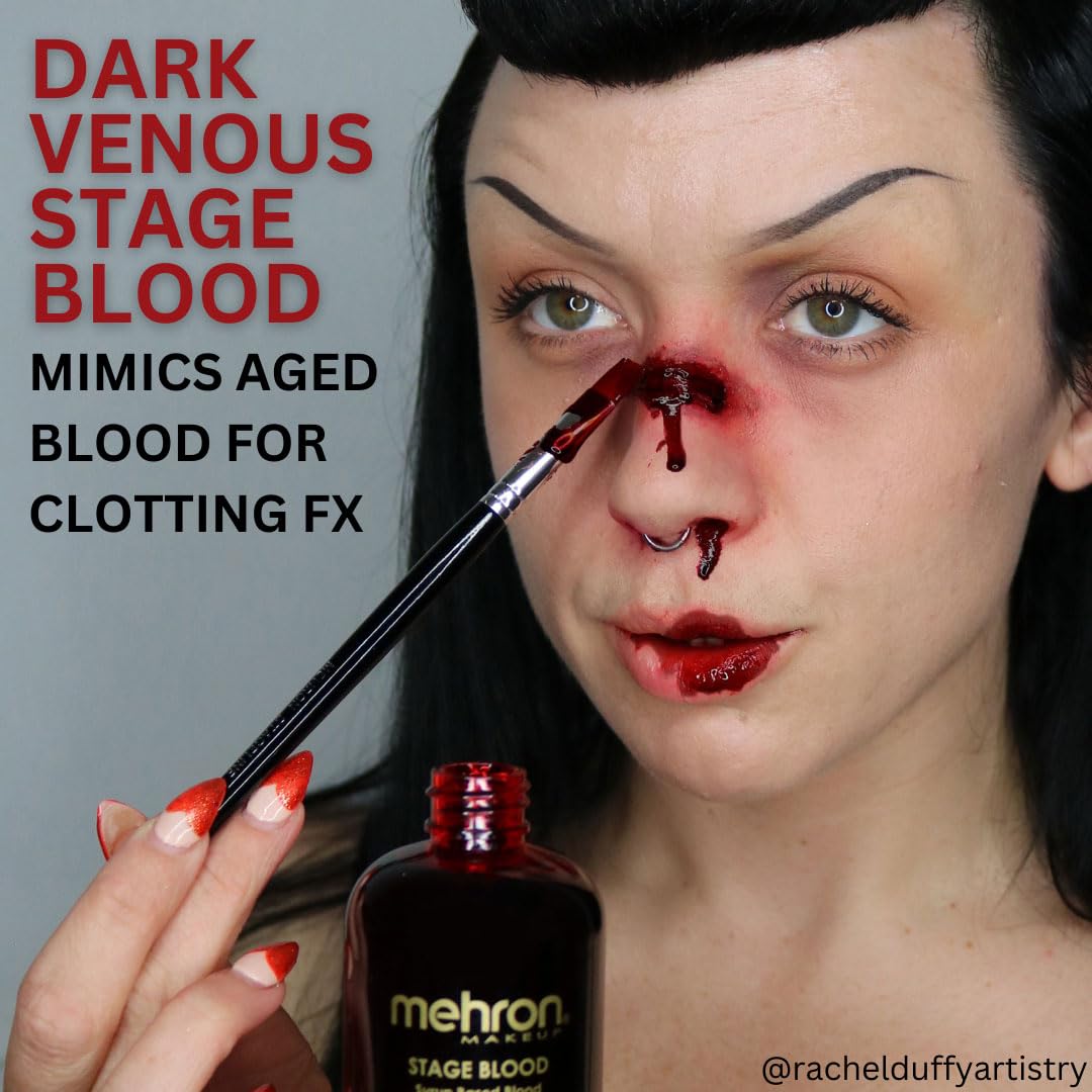 Mehron Makeup Stage Blood (1 oz) (Dark Venous)