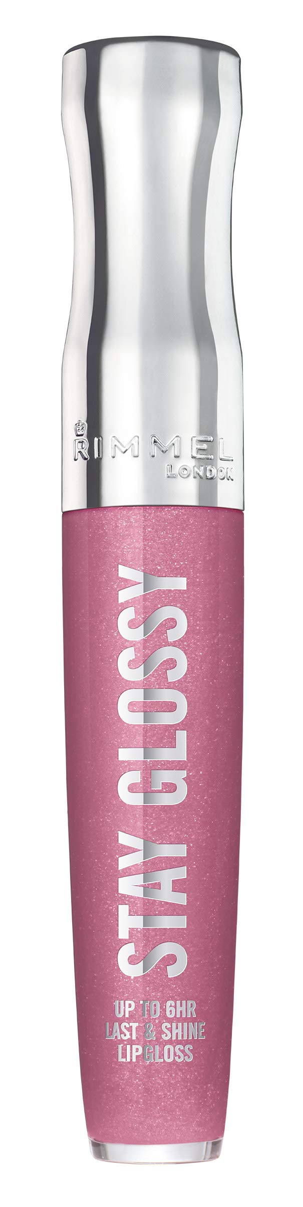 Rimmel Stay Glossy 6HR Lip Gloss, Cake for Breakfast, 0.18 Fl Oz (Pack of 1)