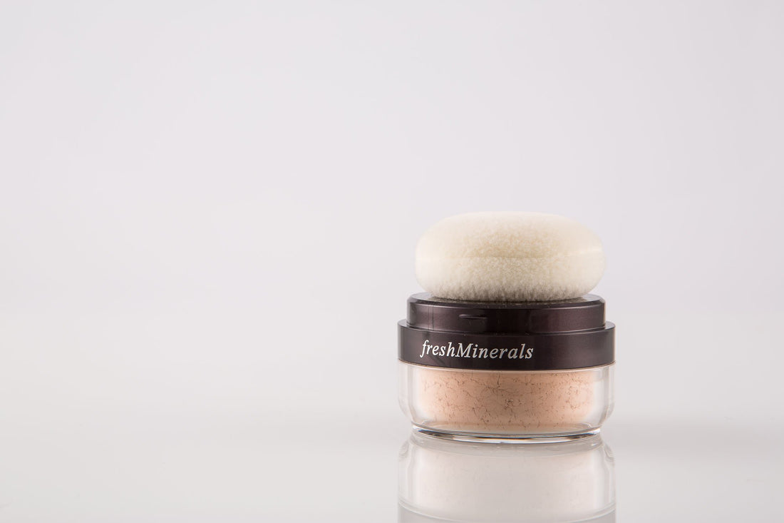 freshMinerals Mineral Powder Foundation, Radiant, 6 Gram