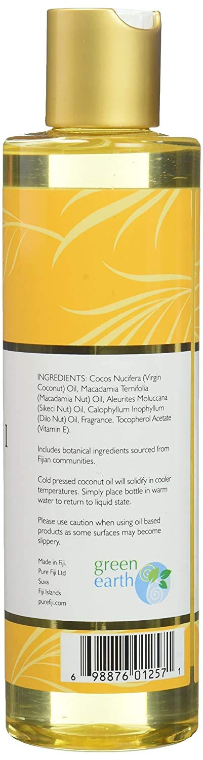 Pure Fiji Nourishing Exotic Oil - Pineapple - Bath & Body Oil, Massage Oil, 8oz