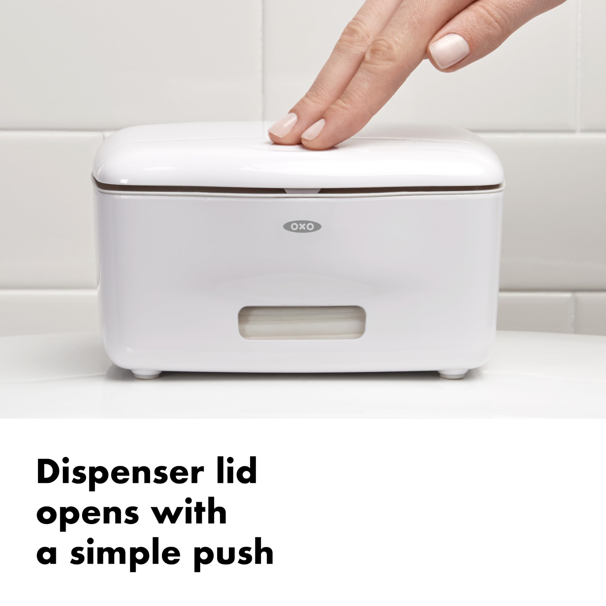 OXO Good Grips PerfectPull Wipes Dispenser 6 L x 5 W x 3.2 H