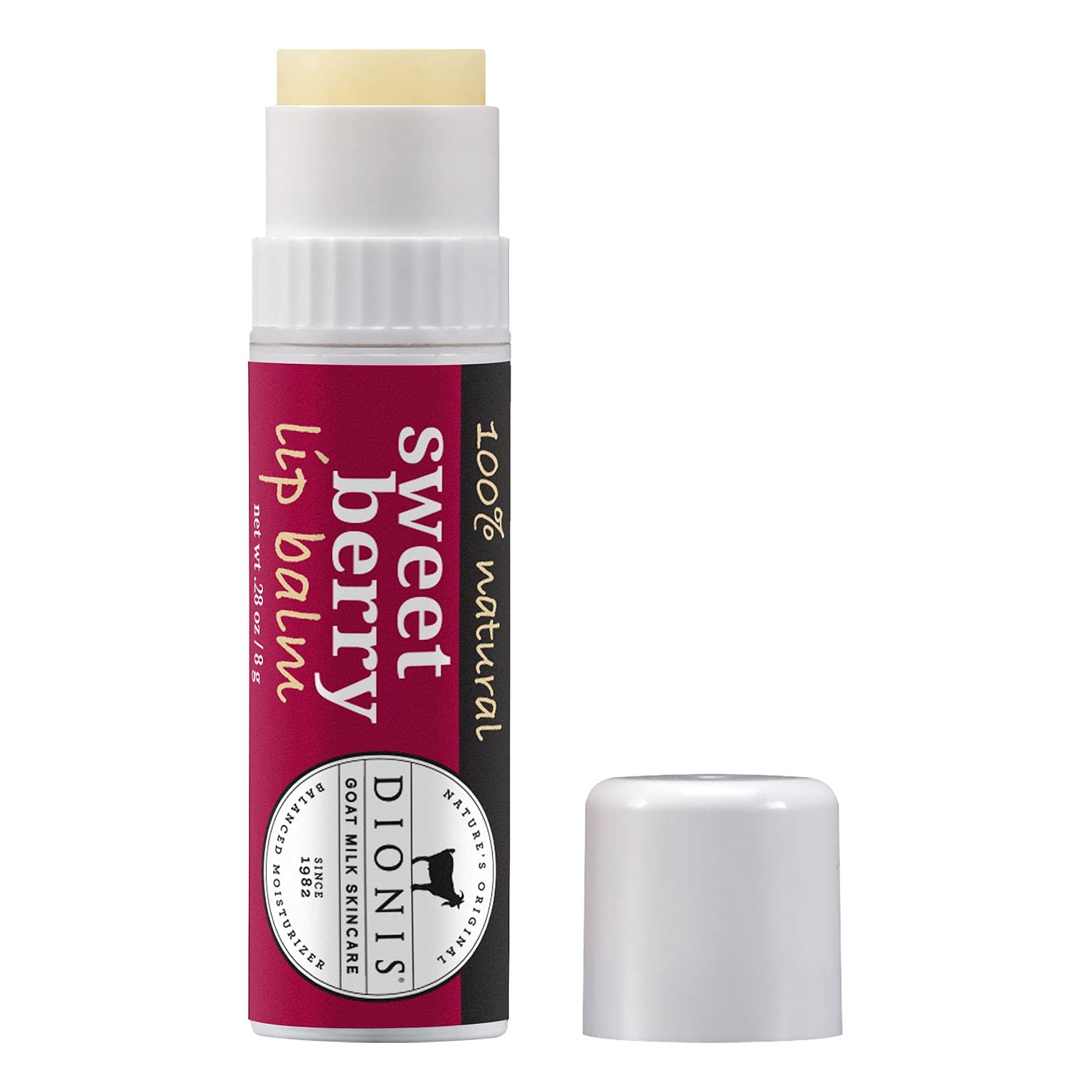 Dionis Goat Milk Skincare - Lip Balm Sweet Berry - 0.28 oz. by Dionis