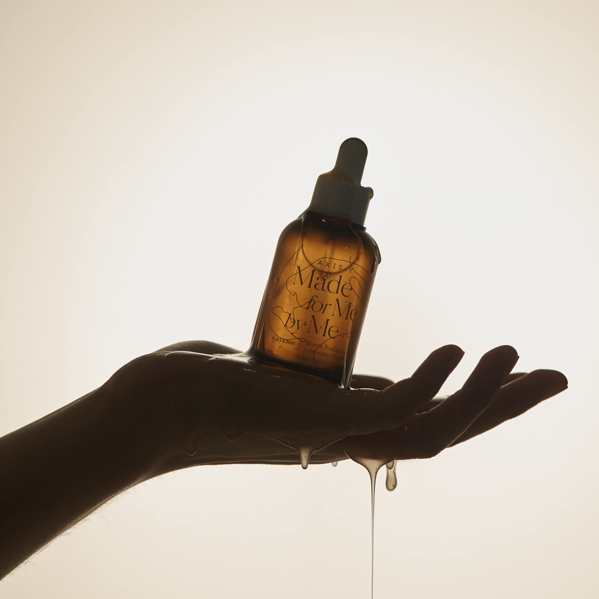 AXIS-Y Biome Radiating Intensified Essence with 5 Probiotics Complex, Mugwort & Centella Asiatica - Soothing, Moisturizing, Hydrating Facial Serum for Glass Skin - Korean Skincare - 1.69 fl. oz.