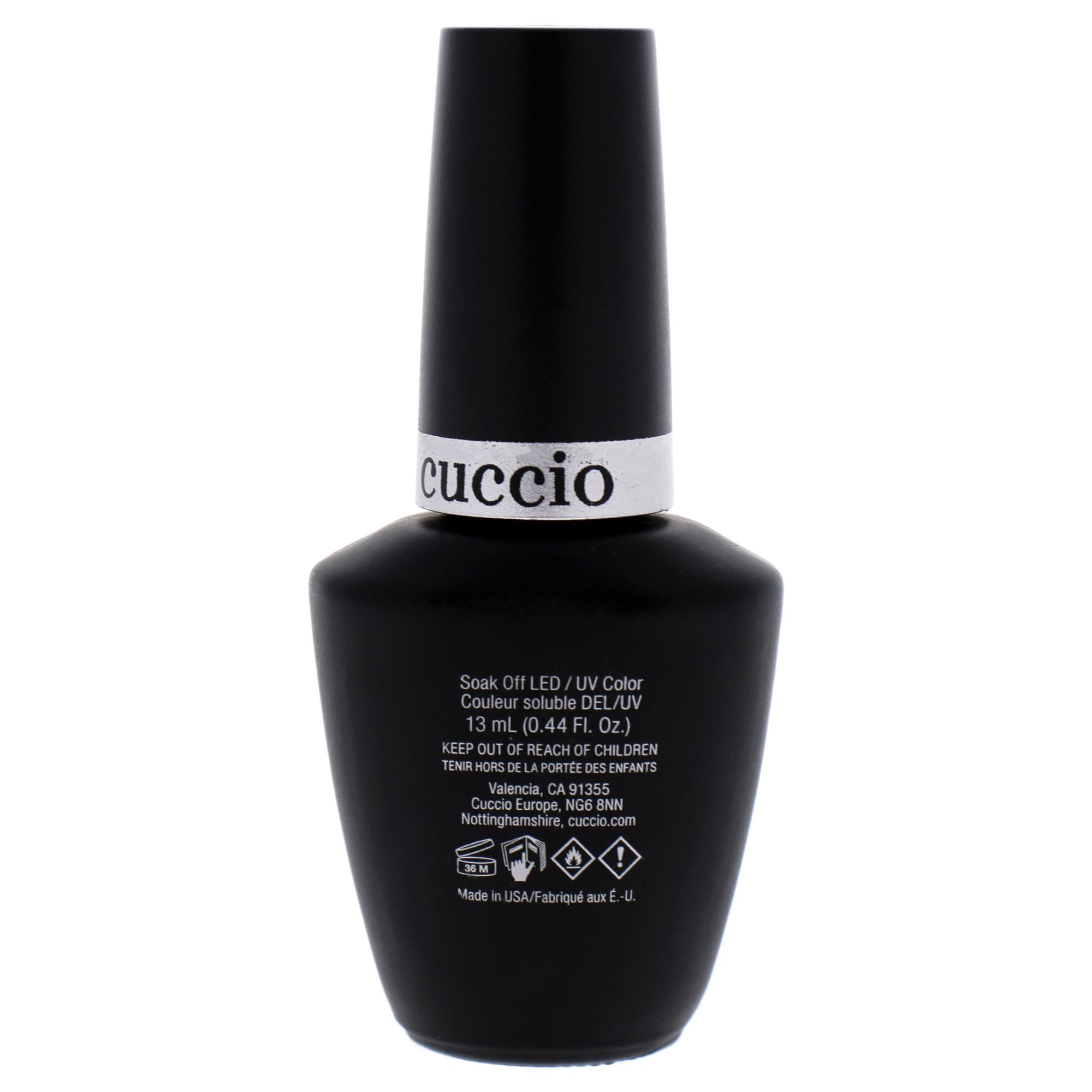 Cuccio - Veneer Gel Nail Polish - Prima Ballerinas Blush - Soak Off Lacquer for Manicures & Pedicures, Full Coverage - Long Lasting, High Shine - Cruelty, Gluten, Formaldehyde & Toluene Free - 0.43 oz