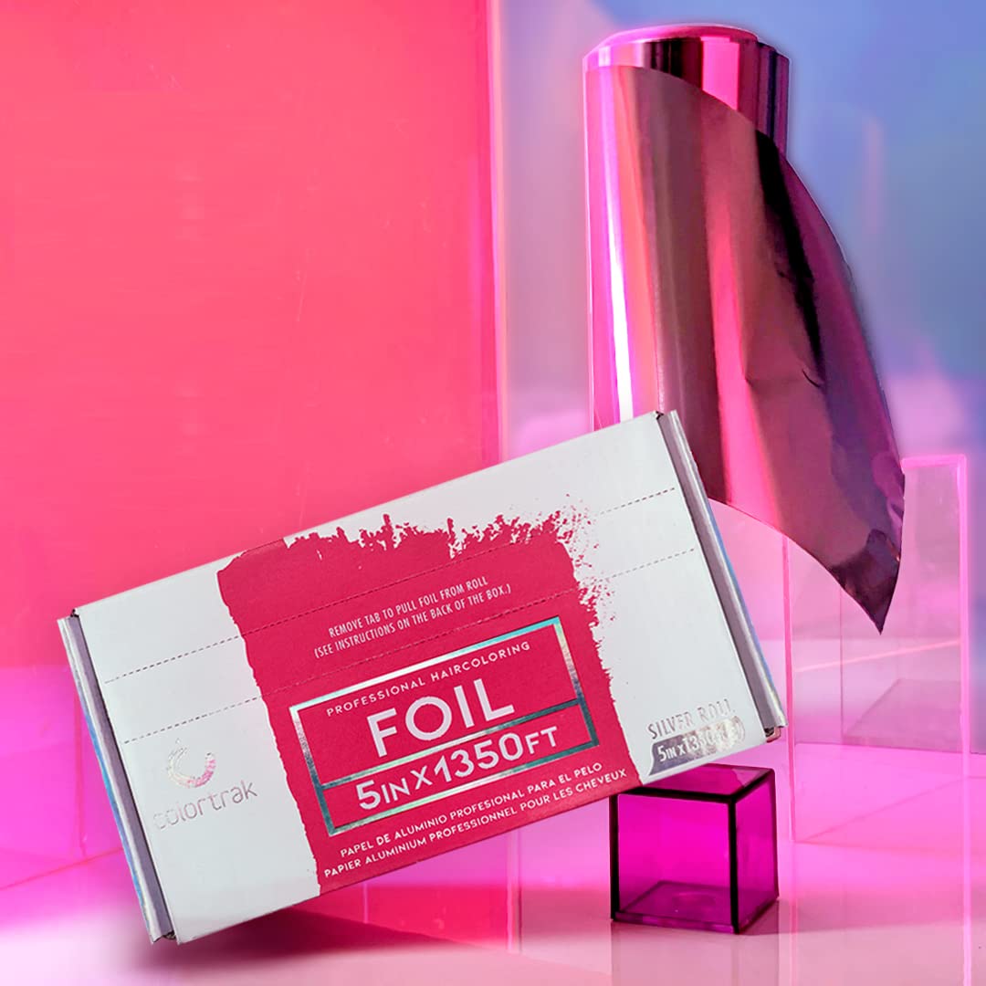Colortrak Professional Highlighting Foil Roll, Silver (1350 feet)