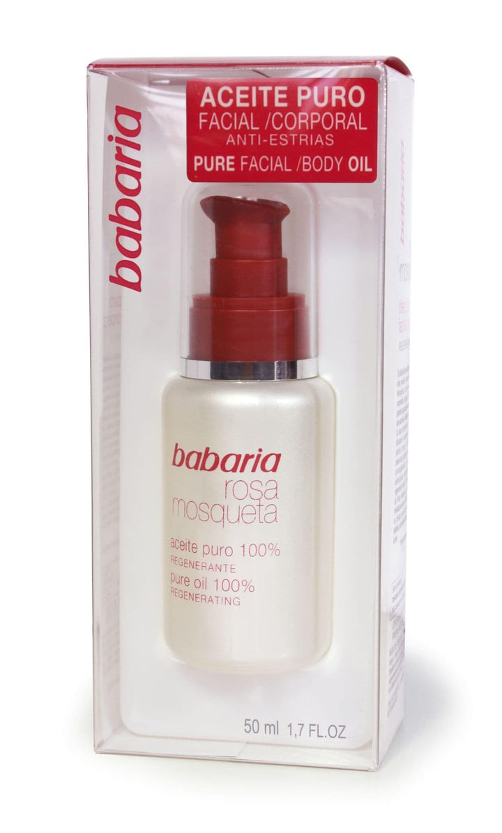 Babaria Rosa Mosqueta/Musk Rose Oil Pure Facial Oil 50ml by Babaria