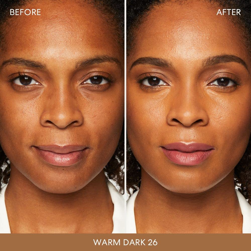 bareMinerals Original Liquid Mineral Foundation Broad Spectrum Spf 20, Warm Dark 26, 1 Fl Oz