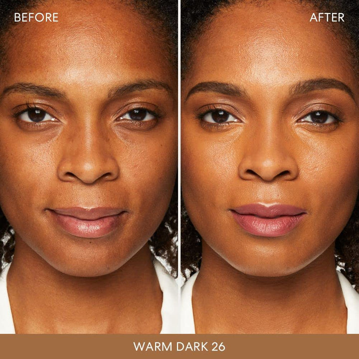 bareMinerals Original Liquid Mineral Foundation Broad Spectrum Spf 20, Warm Dark 26, 1 Fl Oz