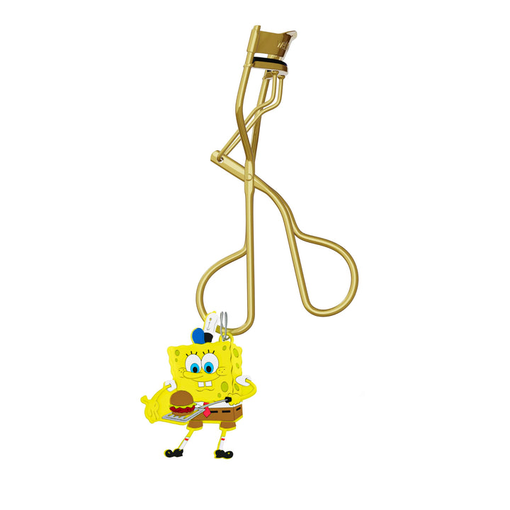 wet n wild Eyelash Curler & Charm, Gentle Silicone Cushion Pad, Curls & Lifts Lashes – Spongebob