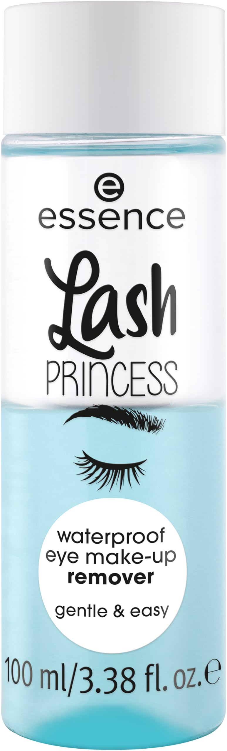 essence | Lash Princess Waterproof Eye Makeup Remover| Gentle 2-Phase Formula| Vegan & Cruelty Free