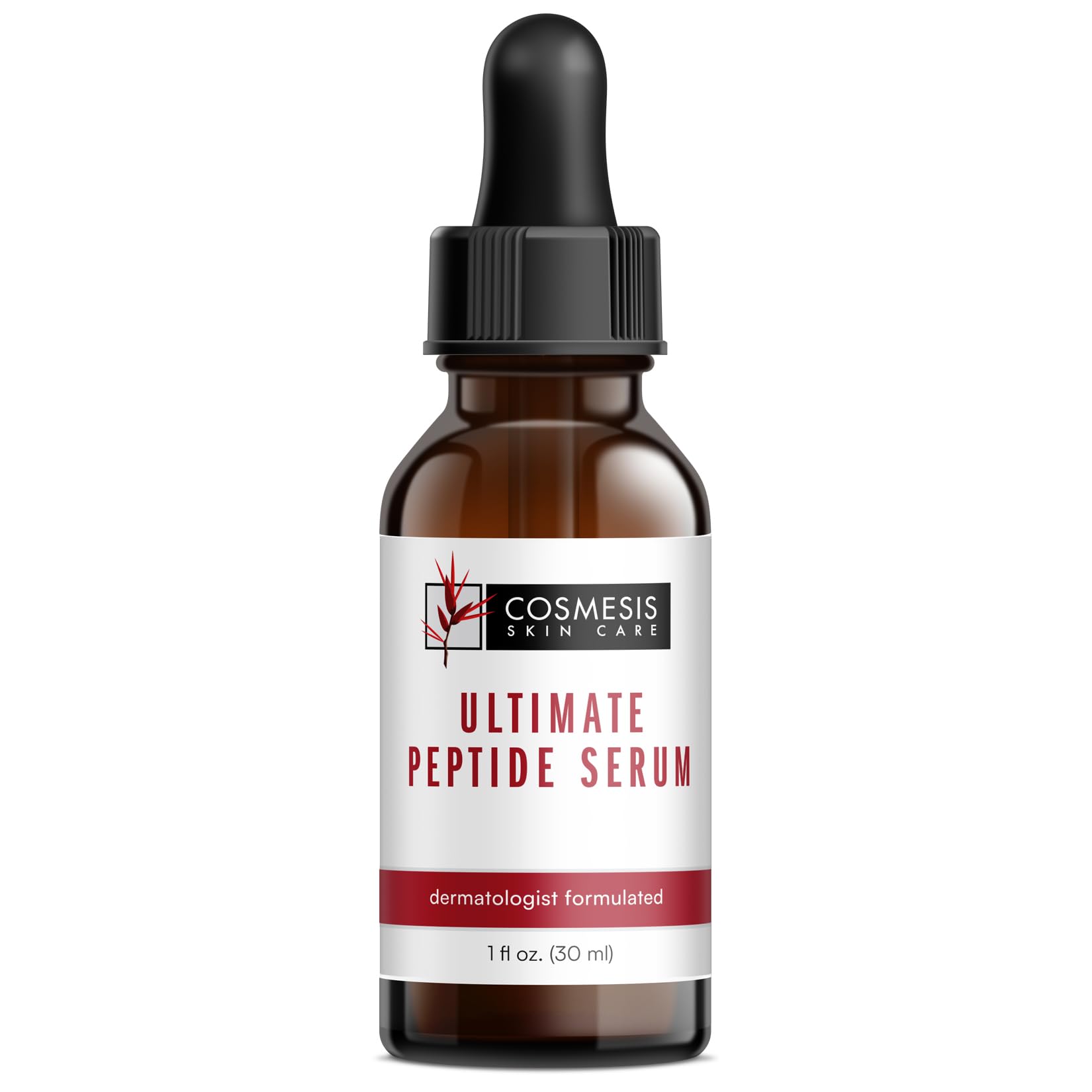 Ultimate Peptide Serum: Reduce Wrinkles & Renew Skin with Sea Fennel & Date Palm Extracts, Clinically Proven Growth Factors - Cosmesis