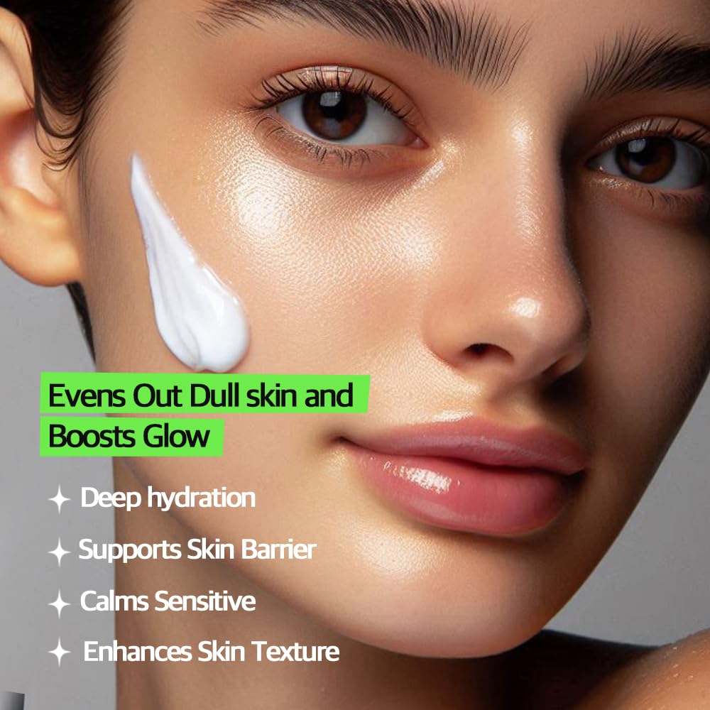 Niacinamide Arbutin Glow Boosting Cream 2.7 oz – Korean Skin Care for Long-Lasting Hydration & Smooth, Even Skin Tone with 10% Niacinamide & Arbutin, Deep Moisture Cream for Face