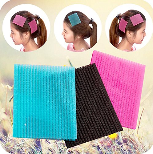 Elandy 10PCS Hair Fringe Stickers-Magic Hair Fixed Clip Hairpin Hair Styling Accessories(Color Random)