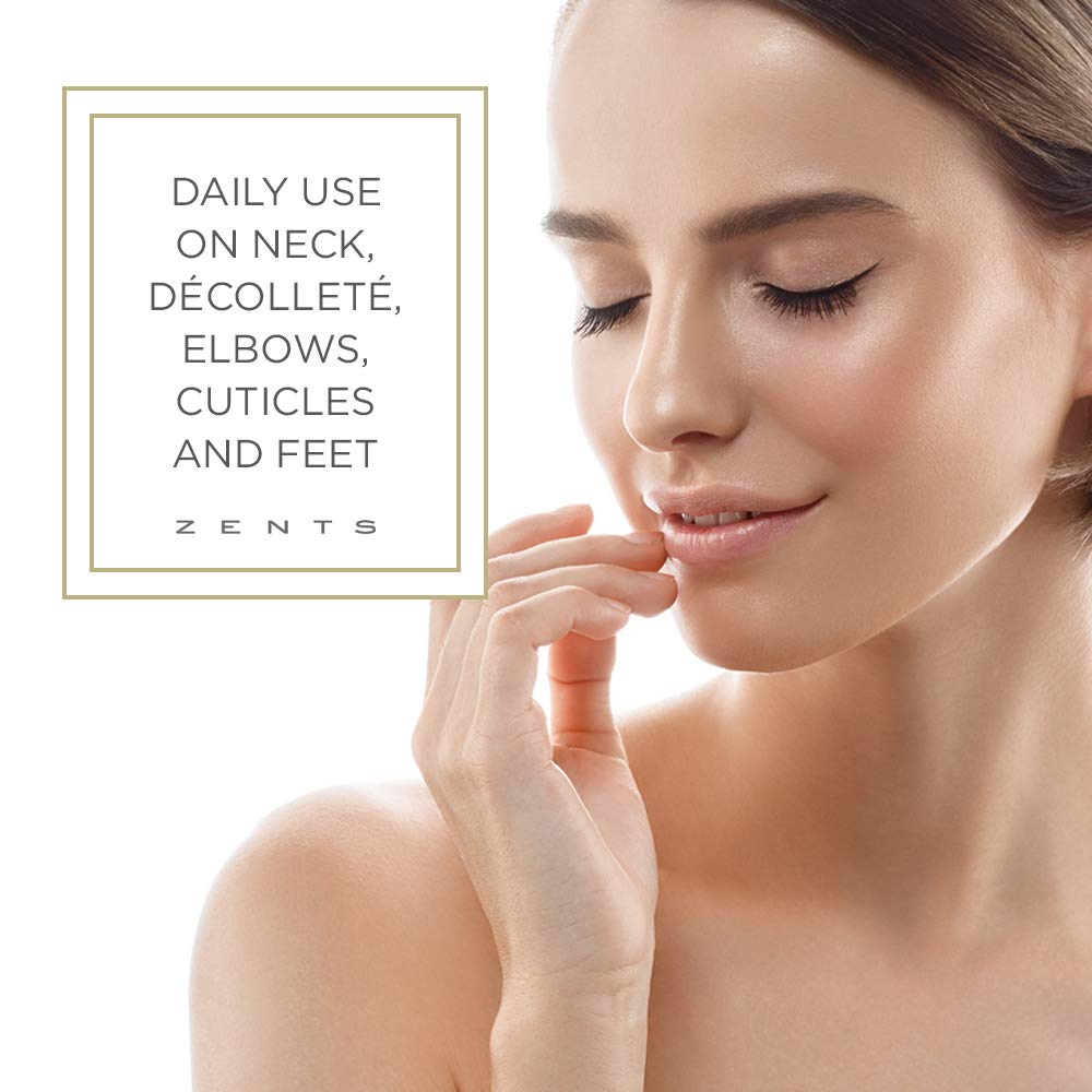 Zents Concreta Firming Repair Balm & Solid Parfum (Fragrance-Free) | Moisturizing Shea Butter & Coconut Oil for Skin | 1.25 fl oz