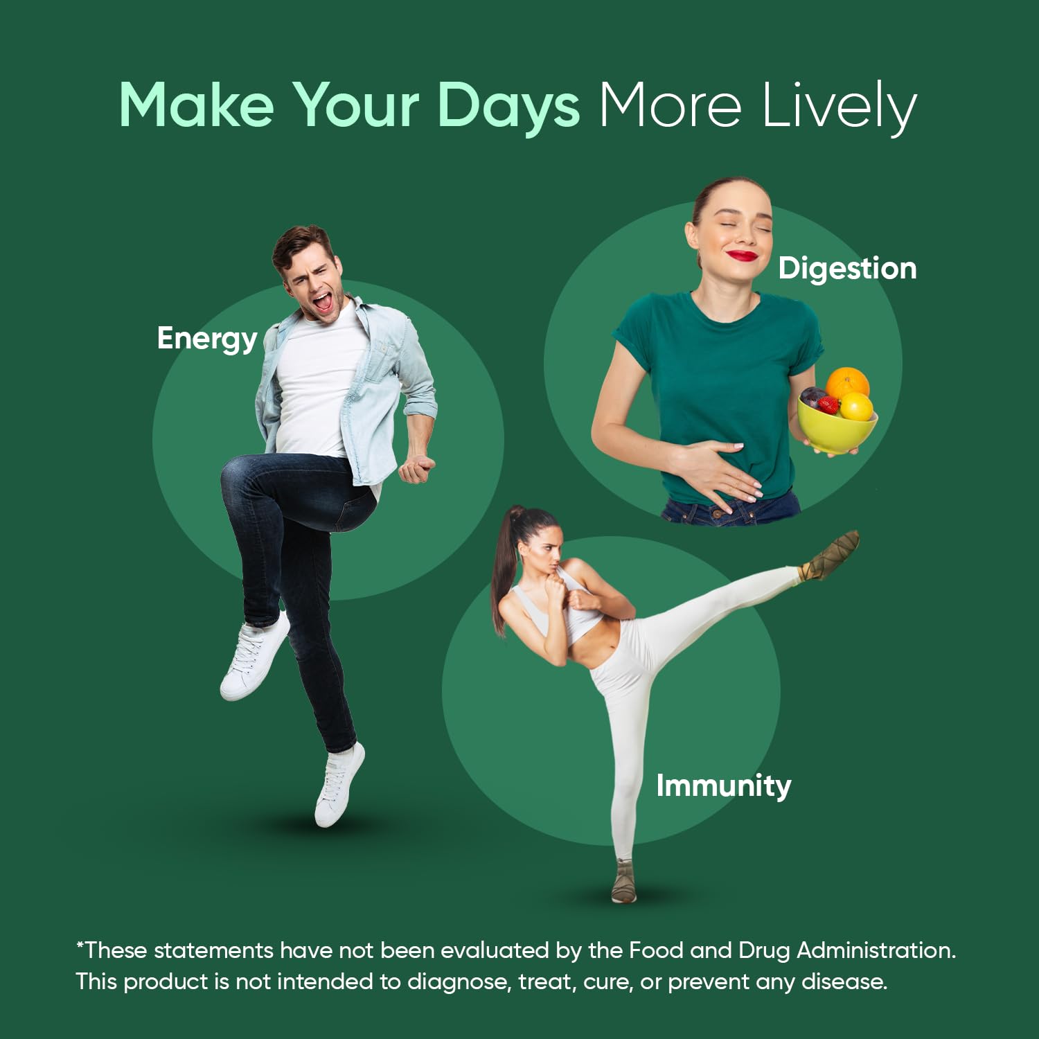 WeightWorld Super Green Gummies - 90 Vegan Gummies (45 Days Supply) - Daily Green Supplements for Energy, Immunity & Digestion - Natural Blueberry & Raspberry Flavor - Non-GMO & Gelatin-Free