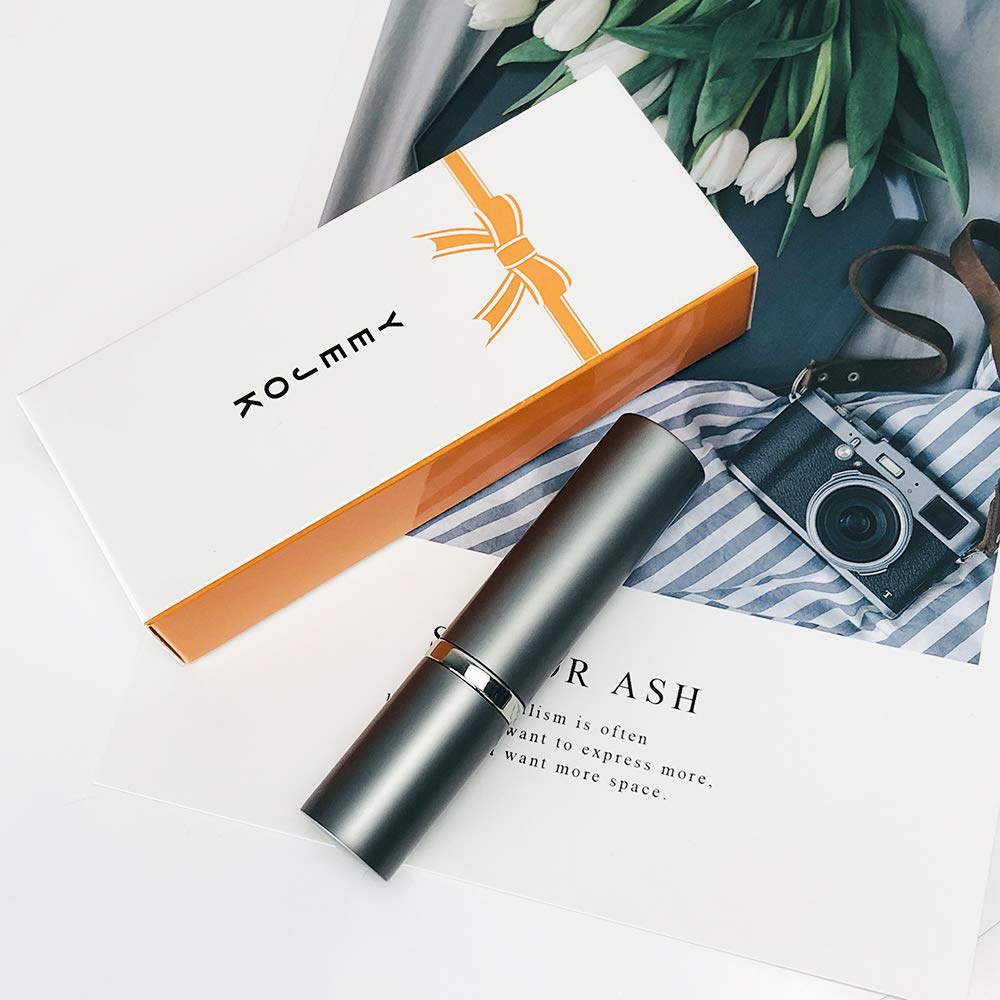 Silver: Refillable Perfume Bottle Atomizer For Travel, Yeejok Portable Easy Refillable Perfume Spray Pump Bottle For Men And Women With 5Ml Pocket Size-Silver