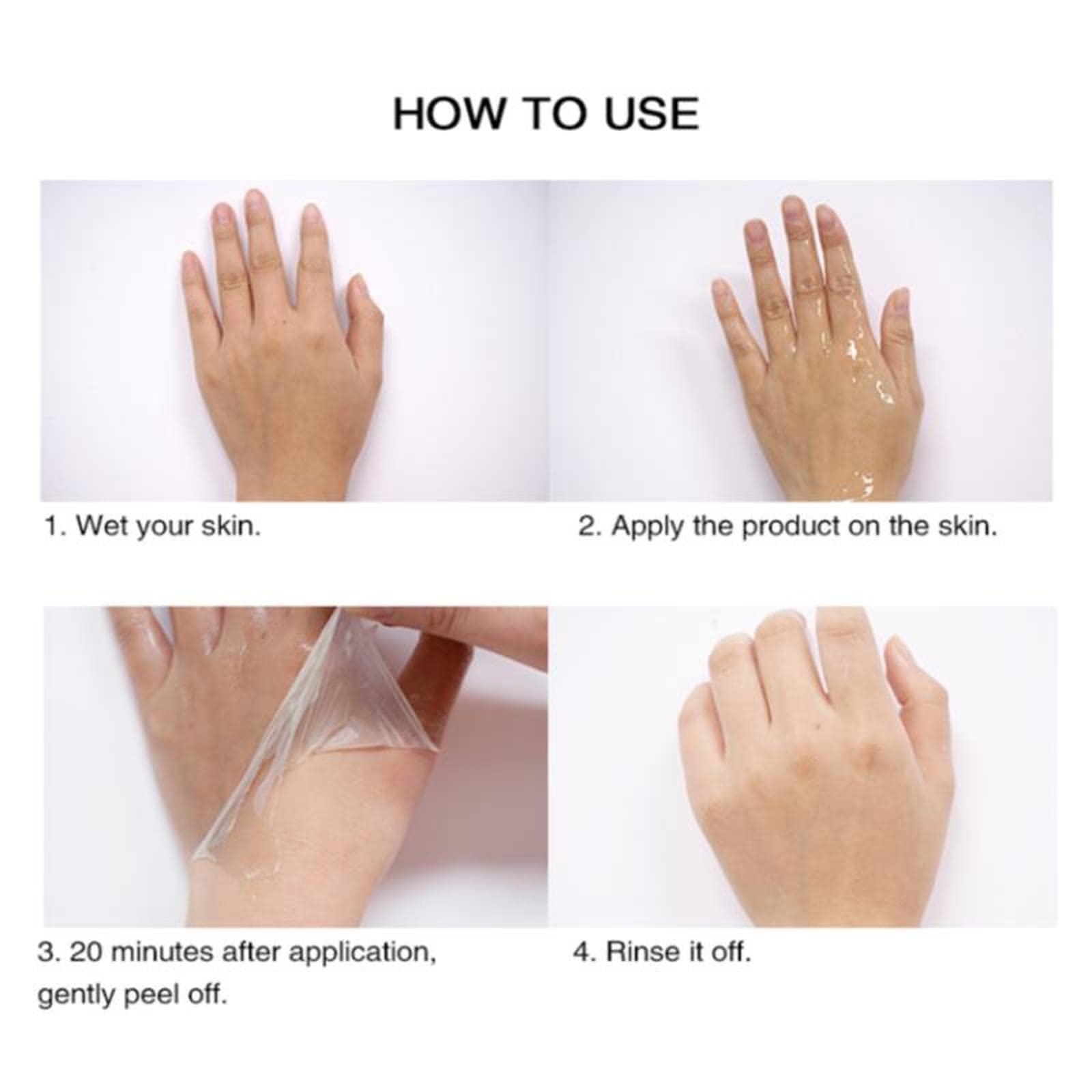 Generic Exfoliating Gel, Yellow Peeling Oil Extra Strength, Brightening Face & Body Scrub, Ordinary Peeling Solution for Dark Skin and Dark Spots (1.8 OZ)