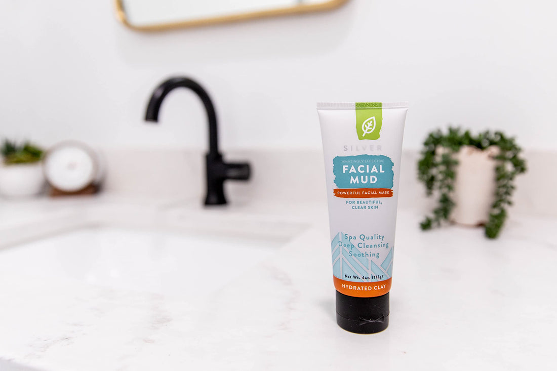 Redmond Facial Mud, Hydrated Clay, 4 Ounce Tube (2 Pack)