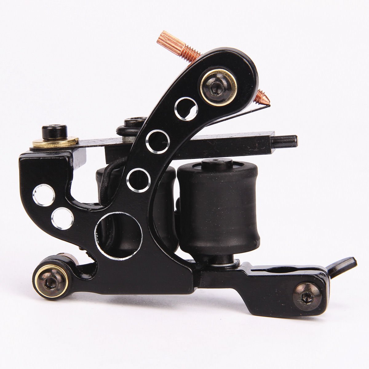 YorkTattoo 25pcs/lot nail art 3D gold metal hollow out frame irregular nail accessory decoration: 12