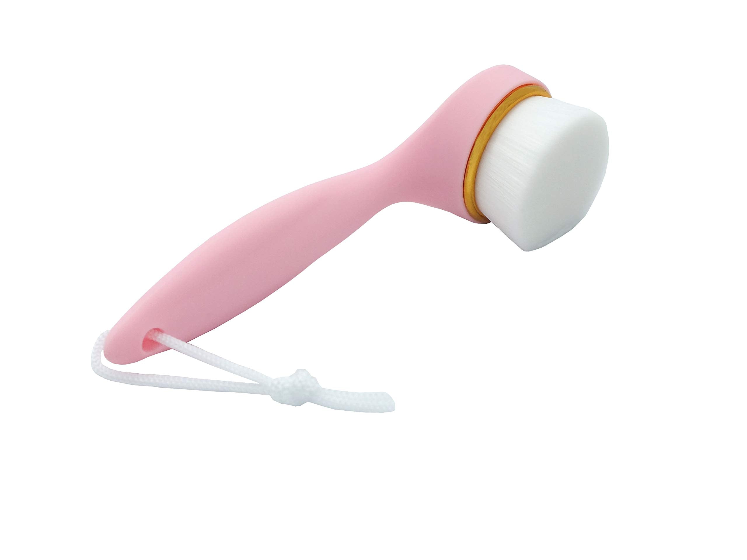 Vincilee Cleansing Brush Ultra-Soft Manual Face Skin Cleanser Brush Massage Brush Makeup Removal Massaging Pore Cleansing Brush with deep Pore Exfoliation