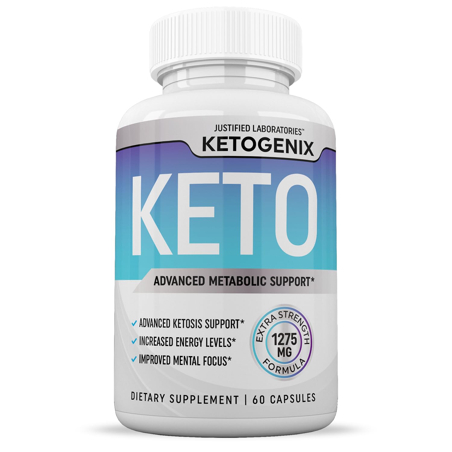 (2 Pack) Ketogenix Keto Pills 1275MG New & Improved Formula Contains Apple Cider Vinegar Extra Virgin Olive Oil Powder Green Tea Leaf 120 Capsules