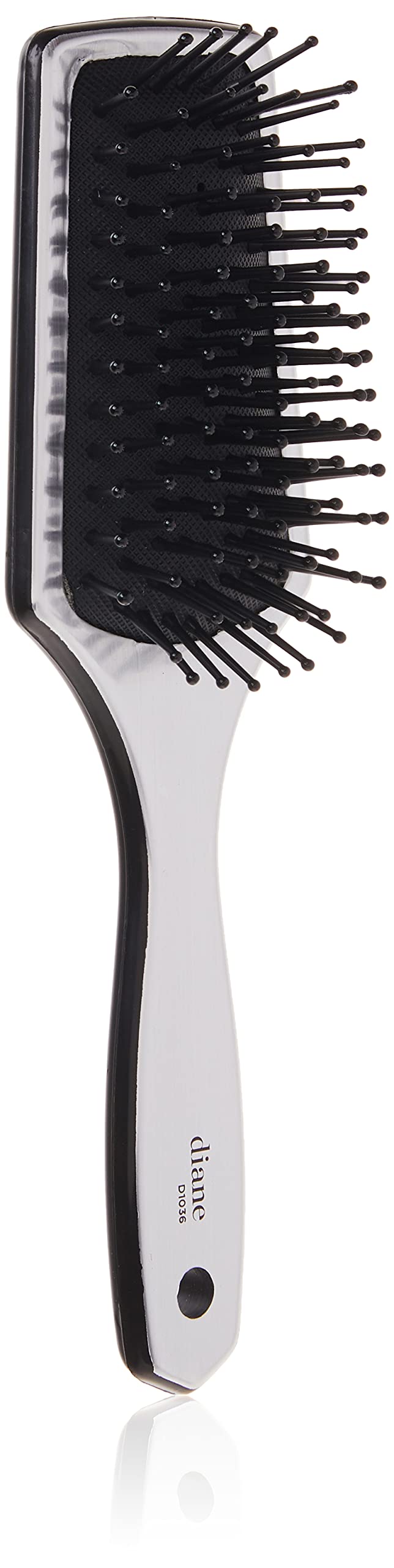 D1036 PADDLE 7 ROW SILVER CUSHION DI-D1036