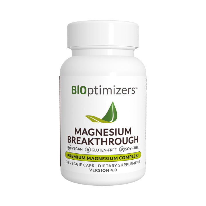 Magnesium Breakthrough Supplement 4.0 - Has 7 Forms of Magnesium: Glycinate, Malate, Citrate, and More - Natural Sleep and Brain Supplement - 30 Capsules