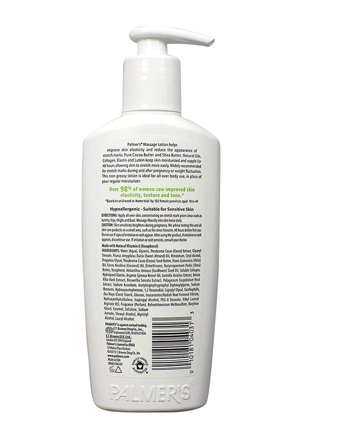 Palmer's Formula Massage Lotion For Stretch Marks with Vitamin E and Shea Women Body Lotion 8.5 Ounce Pack of, Cocoa Butter, 8.5 Ounce, (Pack of 3)