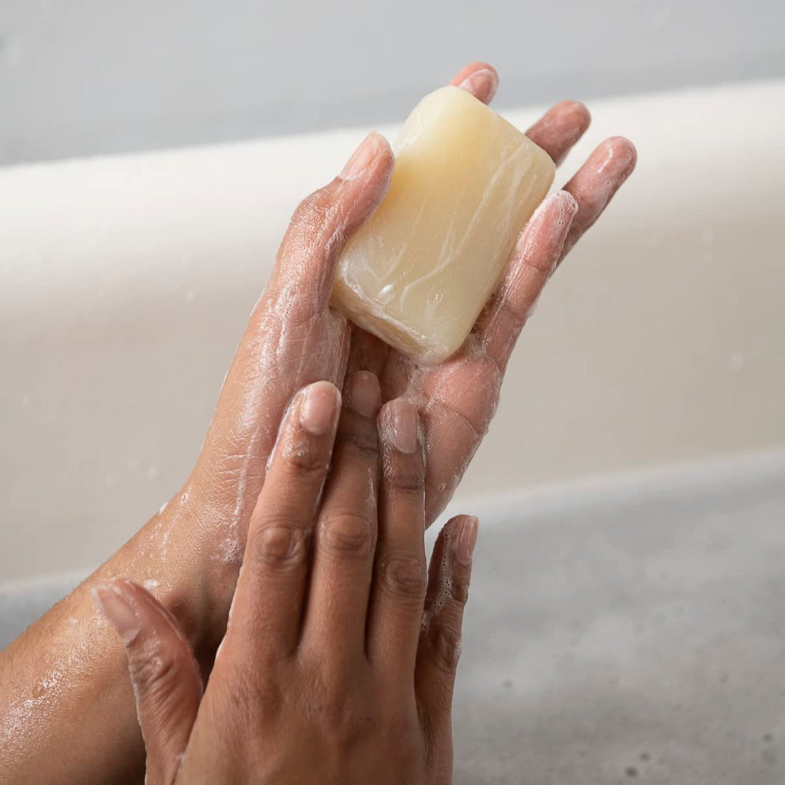 ATTITUDE Body Soap Bar, Natural Origin,Protects and Softens Dry Skin, Coconut & Olive Oils, For Men and Women, EWG verified & Vegan, Sage & Rosemary, 4 Oz
