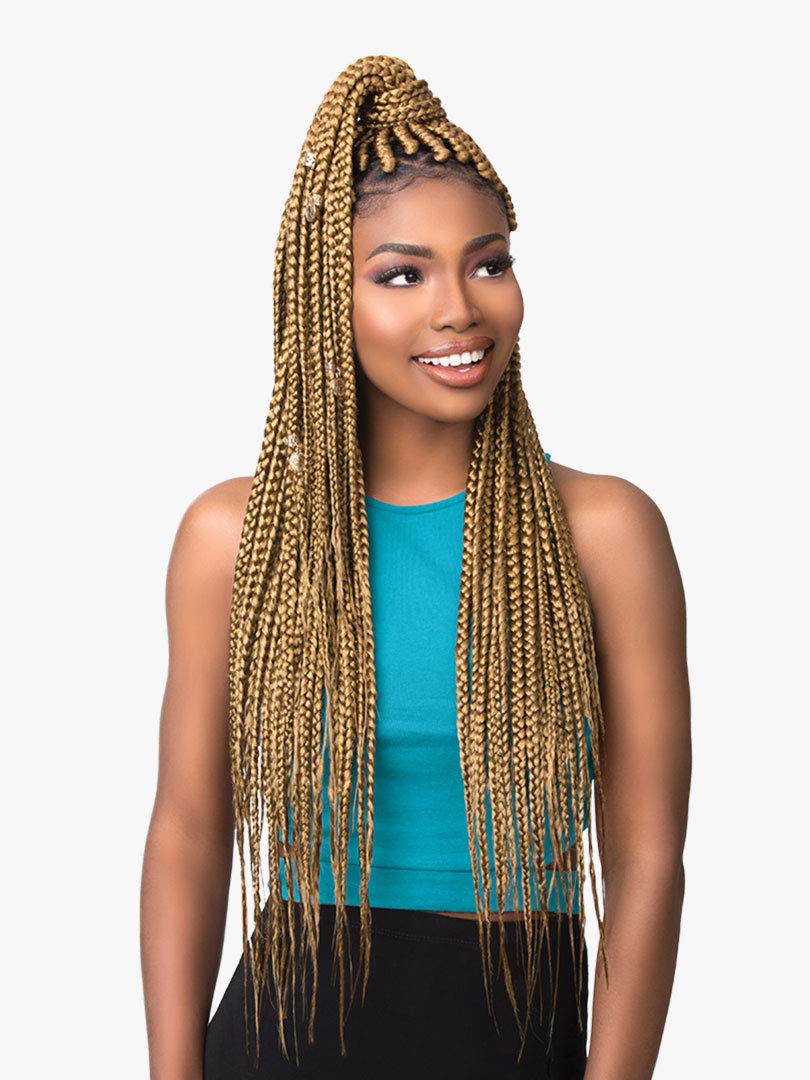 [MULTI PACKS DEAL] SENSATIONNEL AFRICAN COLLECTION KANEKALON AQUATEX PRE-LAYERED SYNTHETIC BRAID 48 / WATER-REPELLENT - 3XRUWA (2PACKS, 1B)