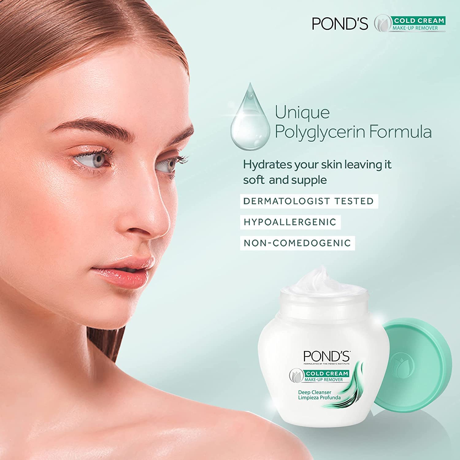 Pond'S Cold Cream Cleanser 9.5oz Jar (2 Pack)