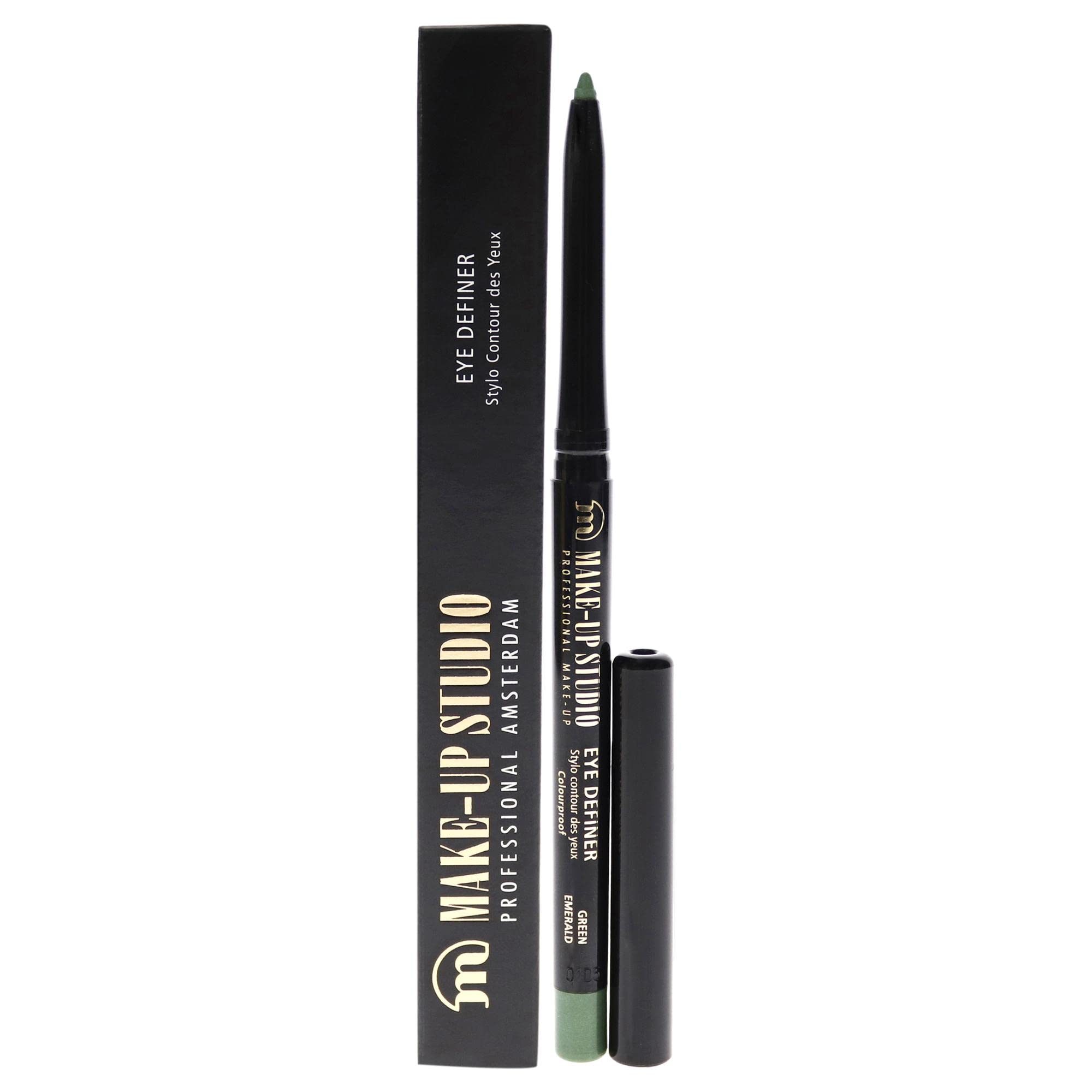 Make-Up Studio Professional Make-Up Eye Definer - Make Your Eye Look Even More Powerful - Perfect For A Smokey Eye - Matte And Metallic Finishes - Long-Lasting Effect - Turquoise - 0.04 Oz