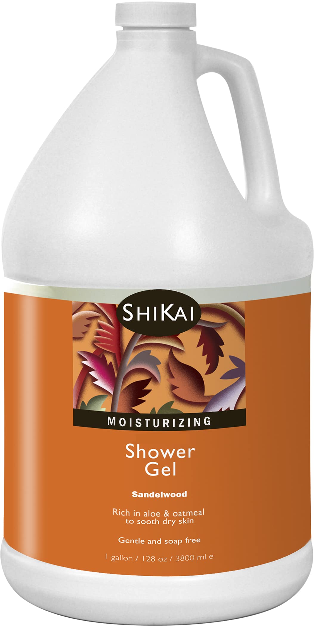 Shikai Sandalwood Moisturizing Shower Gel, 128 Ounce