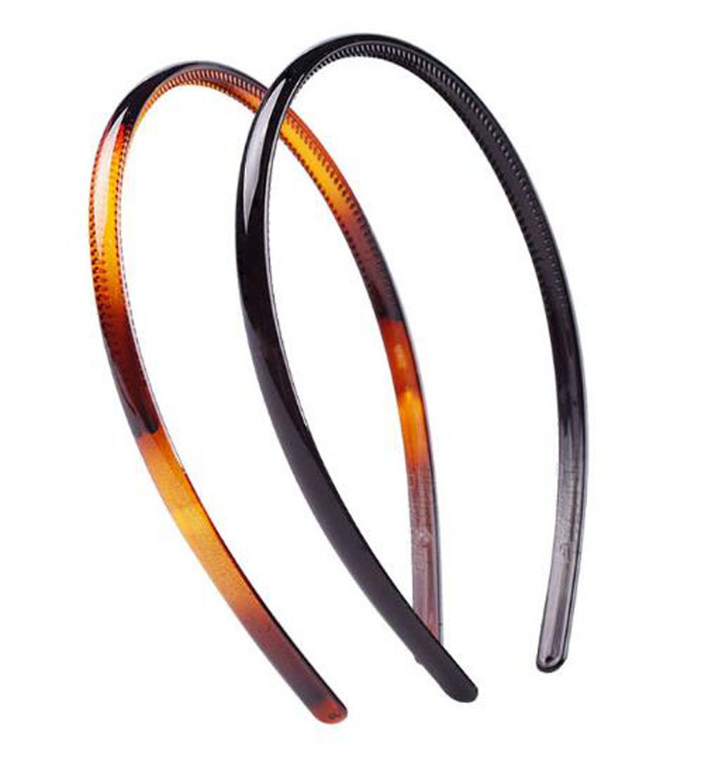 Plastic Tooth Hair Comb Headband Hard Headbands Ribbon Hairband Women Men Hair Accessory (style03)