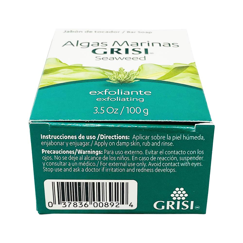 Grisi Natural Seaweed Soap Algas Marinas - 3.5 Oz.