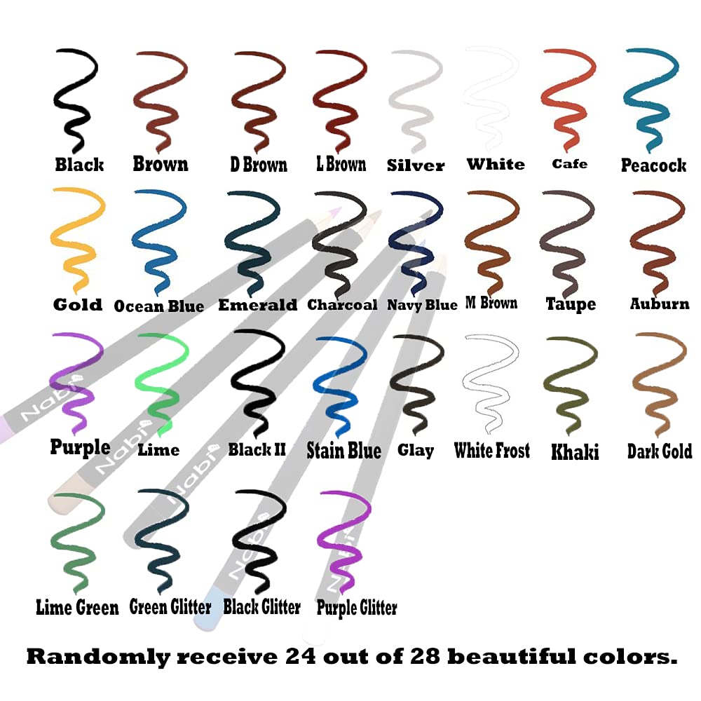 24pcs Nabi High Quality Eyebrow and E...