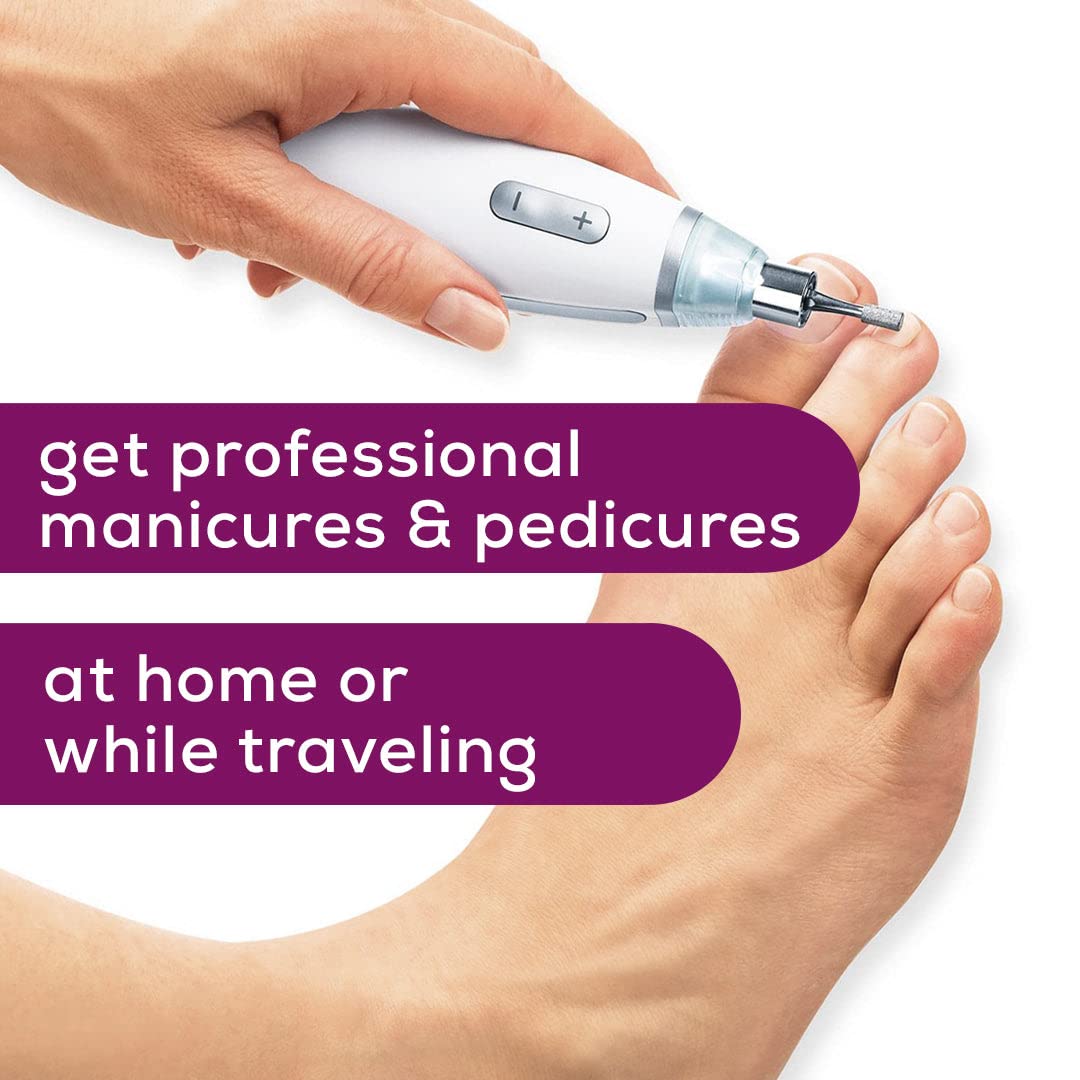 Beurer North America Electric Manicure And Pedicure Kit With Powerful Nail Drill And 10 Attachment System
