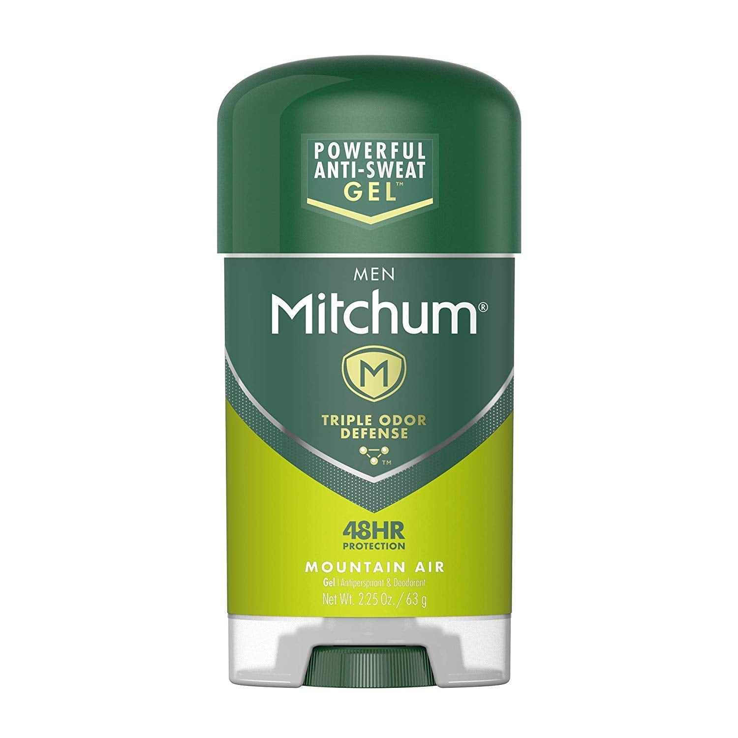 Mitchum Anti-Perspirant and Deodorant, Power Gel, Mountain Air, 2.25 Ounce (63 Gram) (Pack of 6)